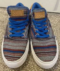 Zapatos de skate Converse para mujer talla 13,5 para hombre talla 12 manta 148864C azul buey - Imagen 1 de 8