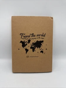 ENJOY THE WOOD Push Pins For Wood World Map Travel USA States Country Flags - Picture 1 of 3