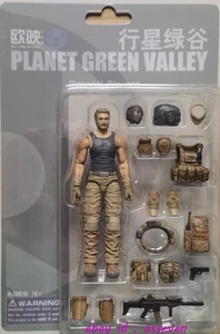 OU YING STUDIOS 1/18 Planet Green Valley Male Double headed Model In Stock - Picture 1 of 1