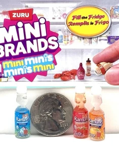 Mini Mini Mini Riempire Il Frigo 3 Rarissima Bevanda Ramune - Foto 1 di 8