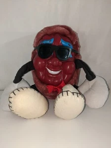 Vintage 80's Californian Raisin plush and plastic wearing shades - Picture 1 of 12