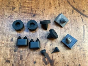 1957 Chevy 2 DR HDTP, Convertible Rubber Bumper Cushion Set-NEW - Picture 1 of 3