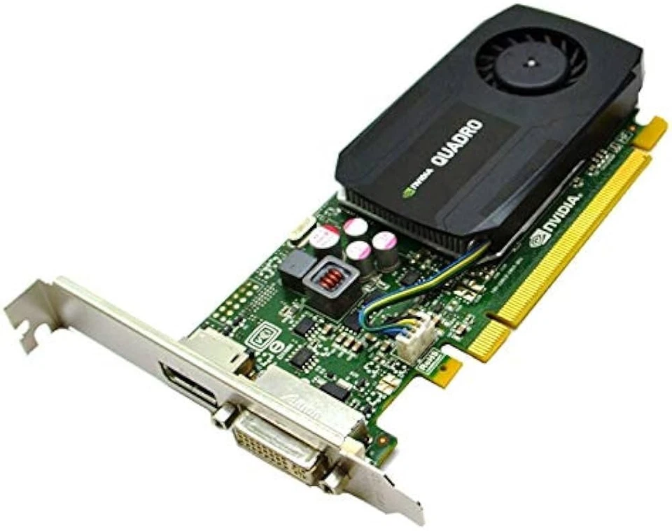 PNY Nvidia Quadro 600 1 GB GDDR3 Low Profile Graphs Card DVI-I Display Port DP - Image 1 of 1
