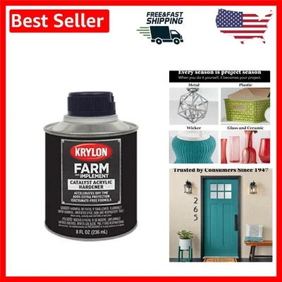 Krylon 8 oz Farm & Implement Catalyst Acrylic Hardener - Rust Resistant Formula - Image 1 of 4