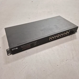 DTiQ S6118-16P-250 Web Managed POE Switch 2 Gigabit Combo With 16 PoE Port 27704 - Afbeelding 1 van 3