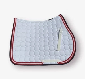 EQUILINE Schabracke OCTAGON - weiss/navy/rot   Gr. VS - Bild 1 von 1