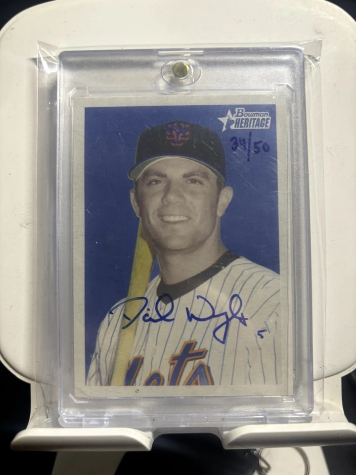 David Wright 2006 Bowman Heritage en tarjeta automática/50 Foto 1 de 2