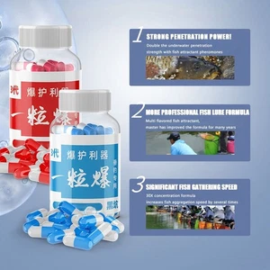 1bottle 30 Grains Fish Hunger Hormone Fish Bait Attractant Fishing - Picture 1 of 6