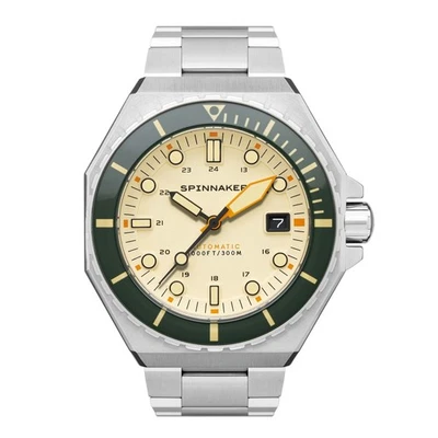 Spinnaker Dumas Cream / Stainless Steel | Cream Dial 44mm Japanese Automatic Wri - Image 1 of 4