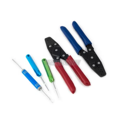 Haltech Dual Crimper Set Inc 3 pin removal tools - Image 1 of 2