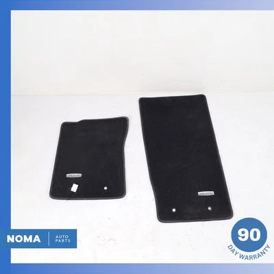Juego de 2 alfombrillas de piso delanteras izquierda y derecha Jaguar X152 tipo F 14-24 negras OEM Foto 1 de 4
