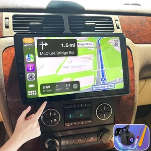 HD Touch Screen Radio For GMC Sierra 1500/2500/3500 2007-2013 Stereo Carplay 32G - Picture 1 of 16