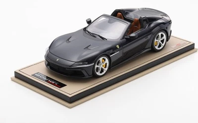 Ferrari 12 Cilindri Spider Blu Pozzi LE 49 in 1:18 scale by MR Collection - Image 1 of 3