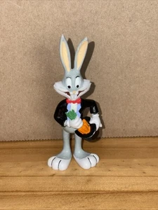 1988 Bugs Bunny Figure in Tuxedo Looney Tunes Vintage - Picture 1 of 3