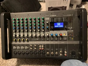 Yamaha EMX7 8 channel Powered Mixer EMX-7 - Open Box - Picture 1 of 10