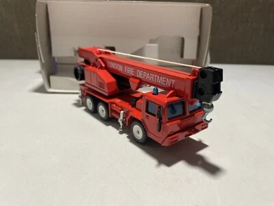 Siku Super Series 1/55 Scale 3127 Mobile Crane - London Fire Department - Boxed - Image 1 of 4
