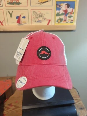 Tommy Bahama Tip Your Cap Margarita Trucker Baseball Hat Red NWT - Image 1 of 3