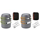 Camping Cooking Cookware Mess Kit for Backpacking Hiking & Picnic