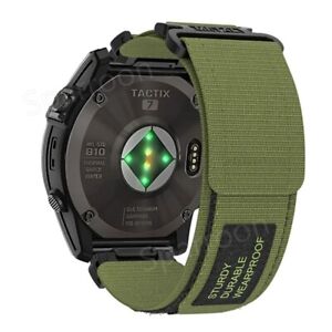 Quickfit Nylon Watch Band Strap For Garmin Fenix 7 6 7X 6X/EPIX/Instinct/Tactix