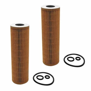 For Mercedes Benz C250 SLK250 Engine Oil Filter Element HU514Y (QTY 2) - Picture 1 of 9