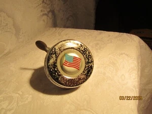Bicyle Handle Bar Bell w/American Flag - Picture 1 of 7