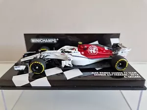 Minichamps 1/43 Alfa Romeo Sauber Ferrari C37 C. Leclerc - 2018 - 417180016 - Picture 1 of 6
