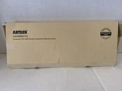 ARTECK universal 2.4 GUSB wireless keyboard and mouse combo - Image 1 of 4