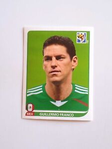 N. 62 Guillermo Franco México - Wc South Africa 2010 Panini