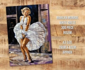 Marilyn Monroe artwork jigsaw puzzle 300 pieces, A3. A unique gift for all fans! - Picture 1 of 2