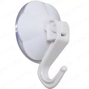 10x LARGE HEAVY DUTY SUCTION CUP HOOKS Tile/Glass/Window Bathroom/Kitchen Hanger - Picture 1 of 12