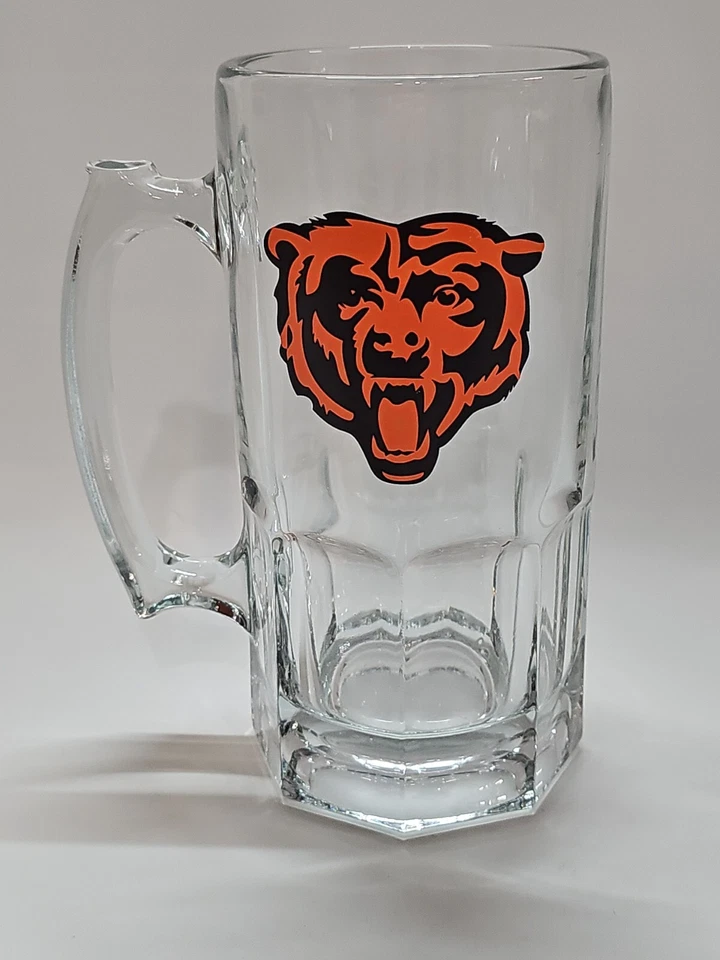 Taza de cerveza Miller Lite grande 1 L/34 oz Chicago Bears Monsters of the Midway Foto 1 de 4