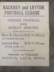 Tonbridge Ferox v W.G.D 01/10/1972 (Hackney  & Leyton Sunday League)
