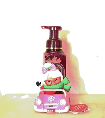 Bath & Body Works Light & Sound Pink car Soap Buddy - Foaming Hand Soap Holder - Image 1 of 4