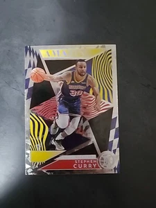 2021-22 Panini Illusions Amazing Asia rot & gelb Stephen Curry #6 Tmall - Bild 1 von 2
