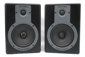 PAIR of M-Audio Studiophile BX5a Powered Studio Monitor Speakers #832 - Picture 1 of 5