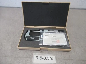 Mitutoyo 342-541D Dig. Micrometer 0-25mm tips measuring surfaces 15° unused - Picture 1 of 10