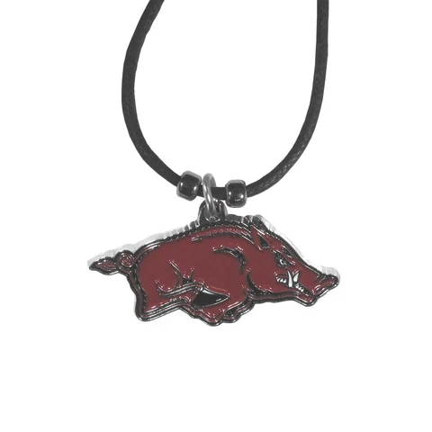 Arkansas Razorbacks Cord Necklace NCAA Licensed Jewelry Cover