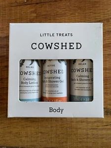 New Little Treats Cowshed Body Skincare Calming & Invigorating Bath Gel & Lotion - Picture 1 of 1