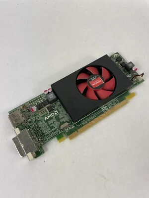 AMD RADEON HD8490 1GB DDR3 LOW PROFILE GRAPHICS CARD C369 716521 DVI PCIe G - Image 1 of 4