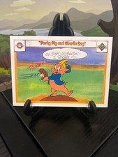1990 Upper Deck Comic Ball Porky Pig and Charlie Dog #73