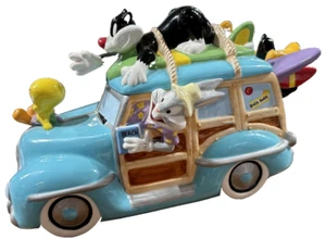 Vintage Warner Brothers Looney Toons Woody Wagon Keks Snackdose - Bild 1 von 8