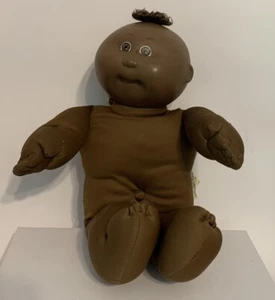 Vintage 1985 Cabbage Patch Kids Xavier Roberts African American 14” Baby Doll M1 - Picture 1 of 9