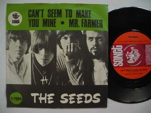 THE SEEDS Can't Seem To Make You Mine / Mr. Farmer 45 7" single 1967 Sweden EX- - Imagen 1 de 2