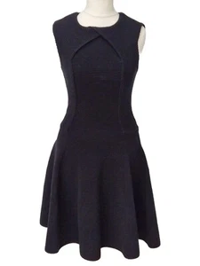 Ted Baker Black Skater l Dress Size 6 Ted Size 0 VGC AZELIA - Picture 1 of 8