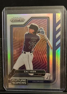 Zac Veen 2023 Prizm Future Supers Silver Prizm - Rockies - Picture 1 of 2