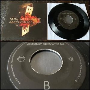 DEATH CAB FOR CUTIE Soul Meets Body / Jealousy 7” Promo Vinyl-The Postal Service - Picture 1 of 7
