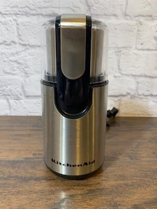 KitchenAid Blade Coffee Bean Grinder Spices Stainless Steel Black  tested - Picture 1 of 11