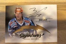 EBEL 2013/14 Signatures Brian Lebler Playercards Black Wings Linz Ice Hockey