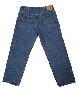 Levis 505 Hombre 38 x 30 Denim Lavado Oscuro Calce Regular Pierna Recta - Imagen 1 de 8