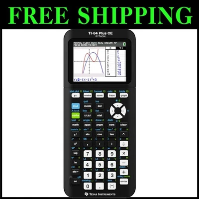 High-Resolution TI-84 Plus CE Graphing Calculator - Essential for Students - Image 1 of 4